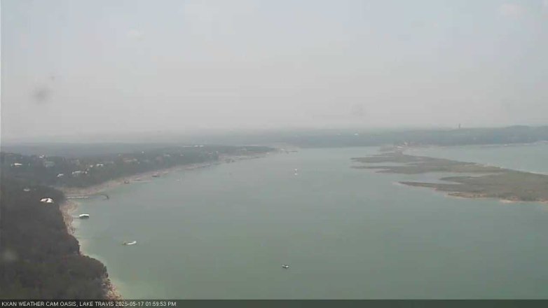 Lake Travis webcam, May 17, 2025 2:00 PM CT