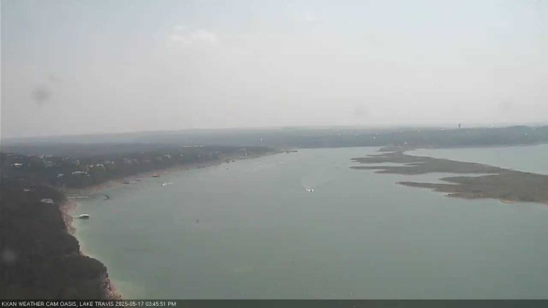 Lake Travis webcam, May 17, 2025 3:45 PM CT