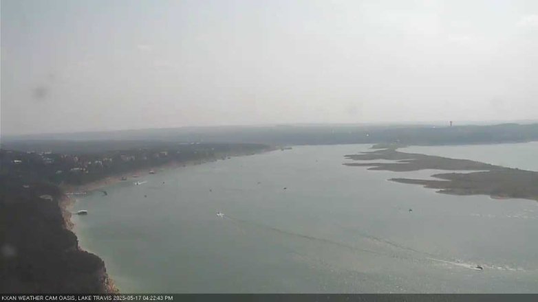 Lake Travis webcam, May 17, 2025 4:25 PM CT