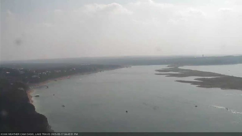 Lake Travis webcam, May 17, 2025 4:45 PM CT
