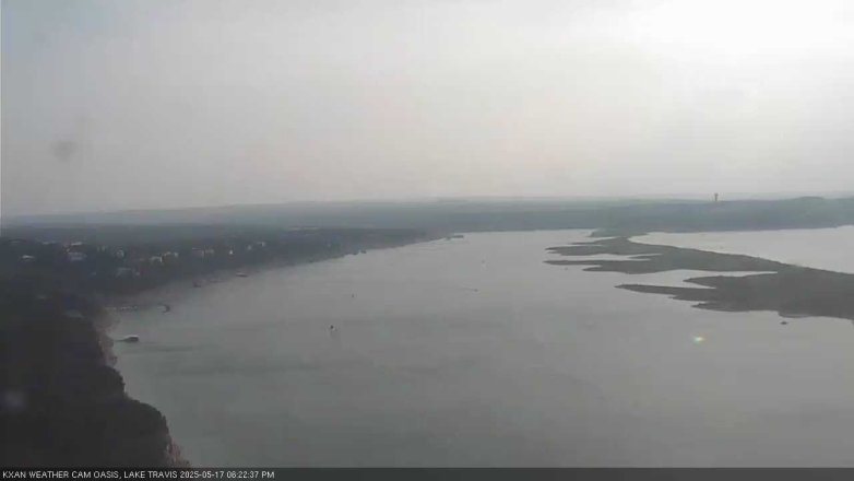 Lake Travis webcam, May 17, 2025 6:25 PM CT