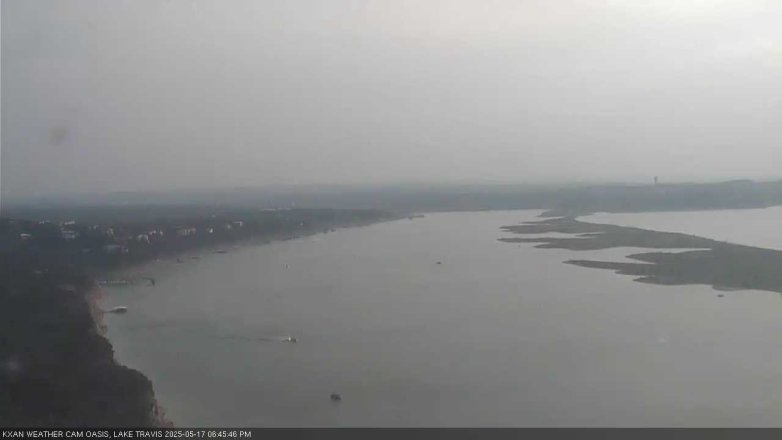 Lake Travis webcam, May 17, 2025 6:45 PM CT