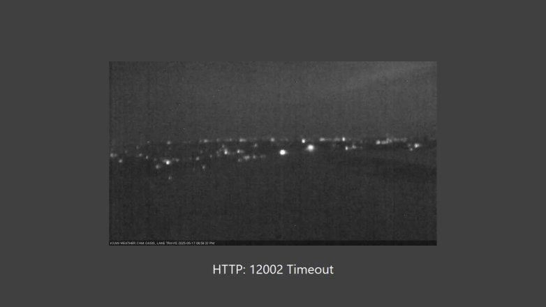 Lake Travis webcam, May 17, 2025 9:00 PM CT