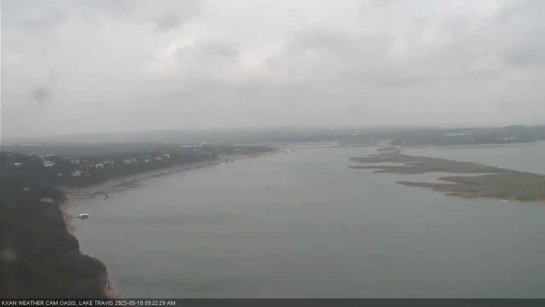 Lake Travis webcam, May 18, 2025 9:25 AM CT
