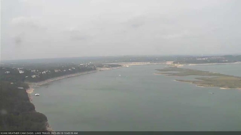 Lake Travis webcam, May 18, 2025 10:45 AM CT
