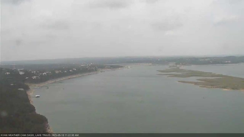 Lake Travis webcam, May 18, 2025 11:25 AM CT