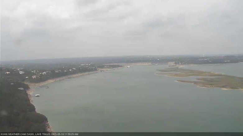 Lake Travis webcam, May 18, 2025 12:00 PM CT
