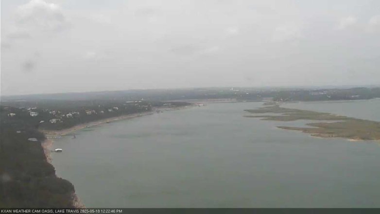 Lake Travis webcam, May 18, 2025 12:25 PM CT
