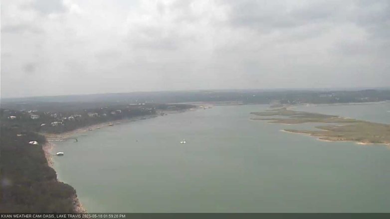 Lake Travis webcam, May 18, 2025 2:00 PM CT