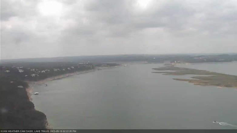 Lake Travis webcam, May 18, 2025 2:25 PM CT