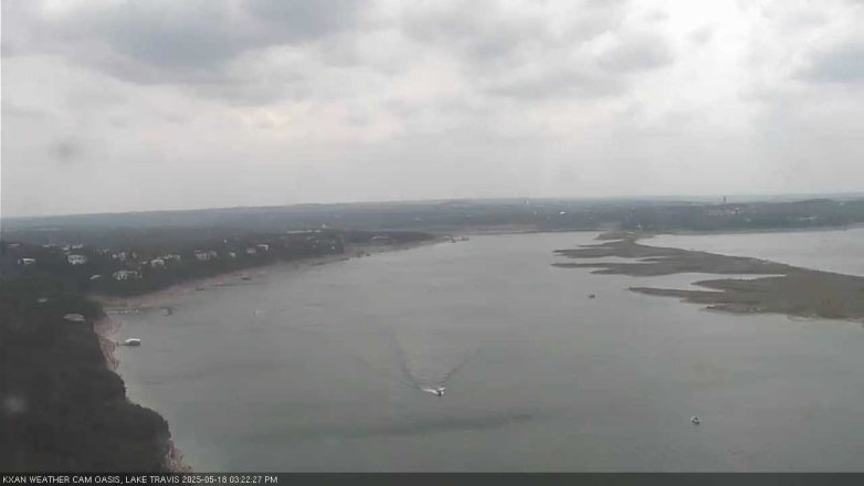 Lake Travis webcam, May 18, 2025 3:25 PM CT