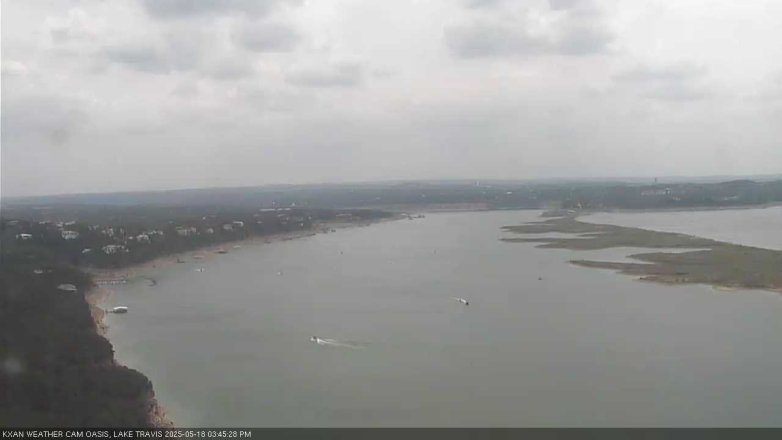 Lake Travis webcam, May 18, 2025 3:45 PM CT