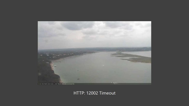 Lake Travis webcam, May 18, 2025 4:00 PM CT