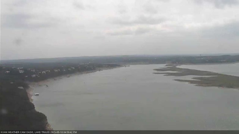 Lake Travis webcam, May 18, 2025 5:00 PM CT