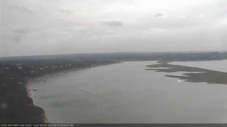 Lake Travis webcam, May 18, 2025 6:00 PM CT
