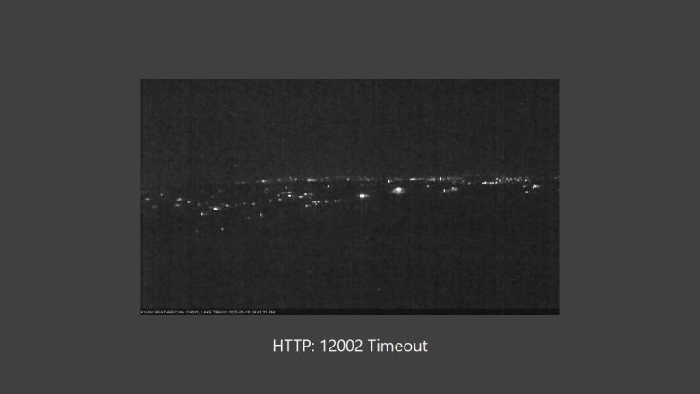 Lake Travis webcam, May 18, 2025 9:45 PM CT