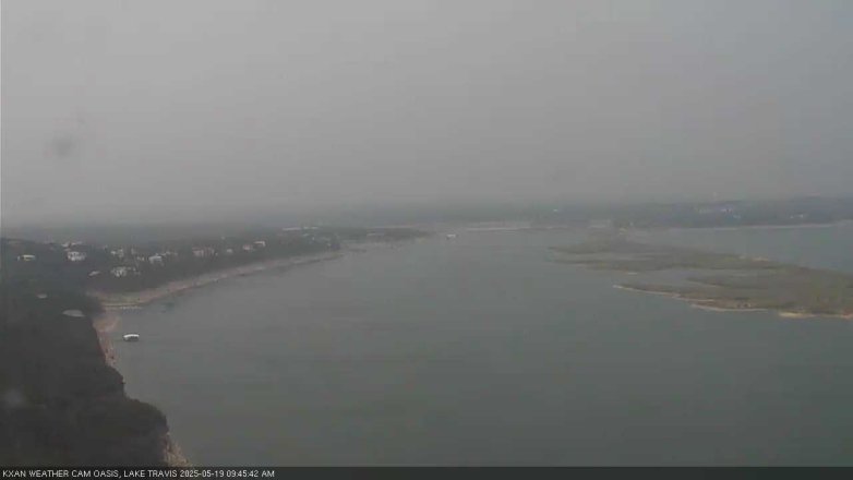 Lake Travis webcam, May 19, 2025 9:45 AM CT