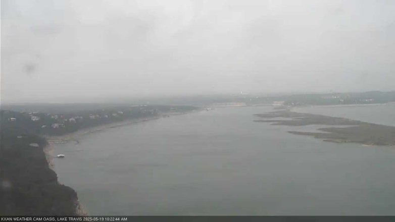 Lake Travis webcam, May 19, 2025 10:25 AM CT