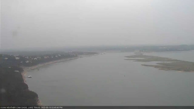 Lake Travis webcam, May 19, 2025 3:45 PM CT
