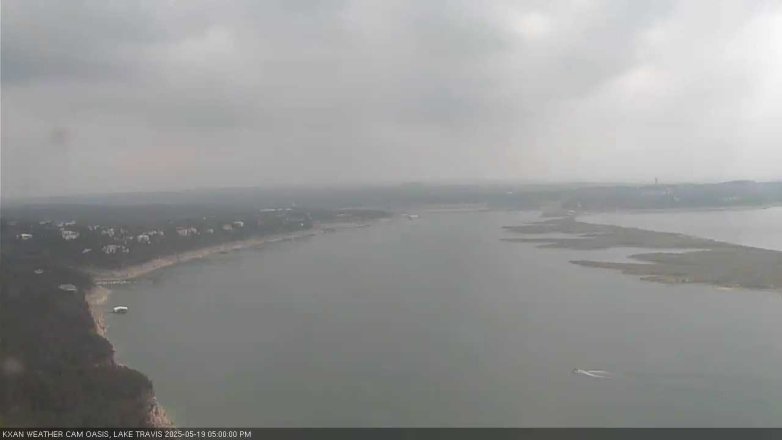 Lake Travis webcam, May 19, 2025 5:00 PM CT