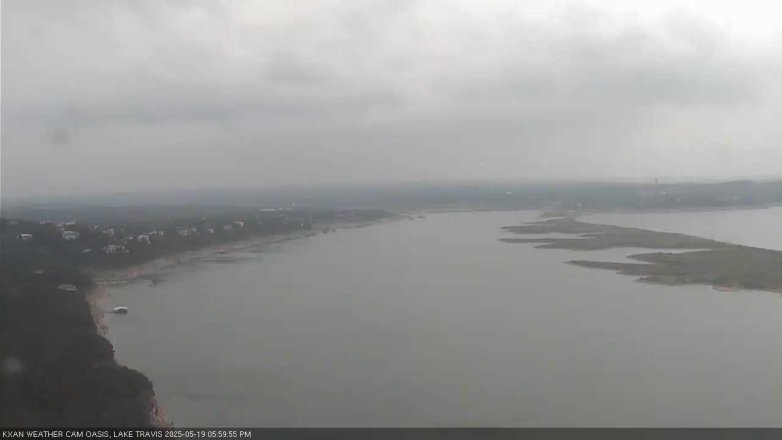 Lake Travis webcam, May 19, 2025 6:00 PM CT