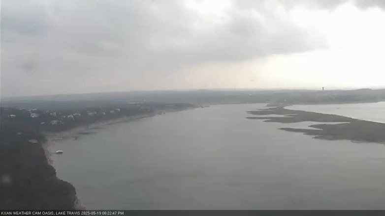 Lake Travis webcam, May 19, 2025 6:25 PM CT