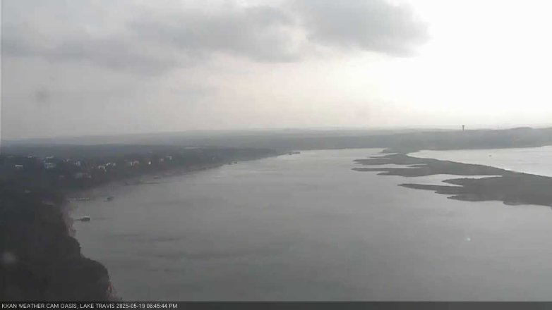 Lake Travis webcam, May 19, 2025 6:45 PM CT
