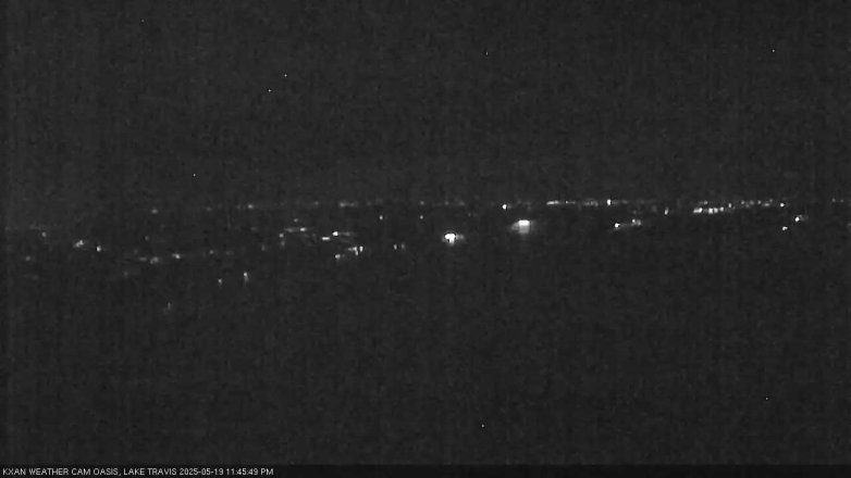 Lake Travis webcam, May 19, 2025 11:45 PM CT