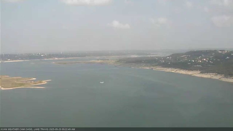 Lake Travis webcam, May 20, 2025 9:25 AM CT