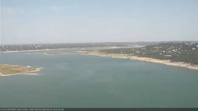Lake Travis webcam, May 20, 2025 10:25 AM CT