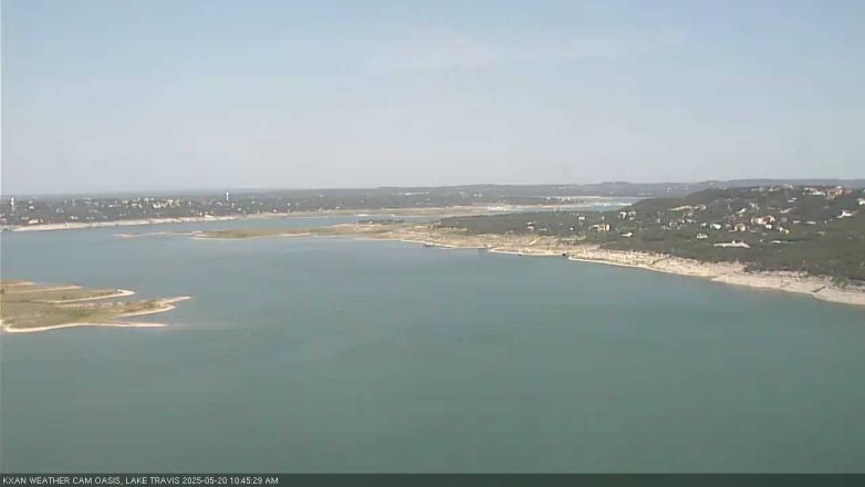 Lake Travis webcam, May 20, 2025 10:45 AM CT