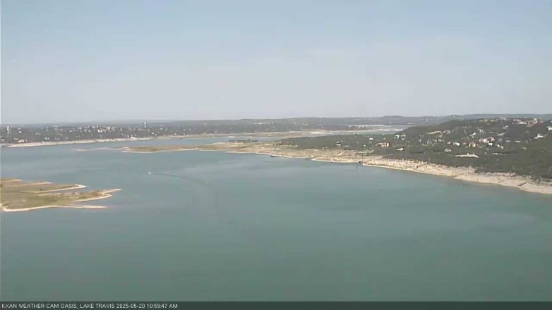 Lake Travis webcam, May 20, 2025 11:00 AM CT
