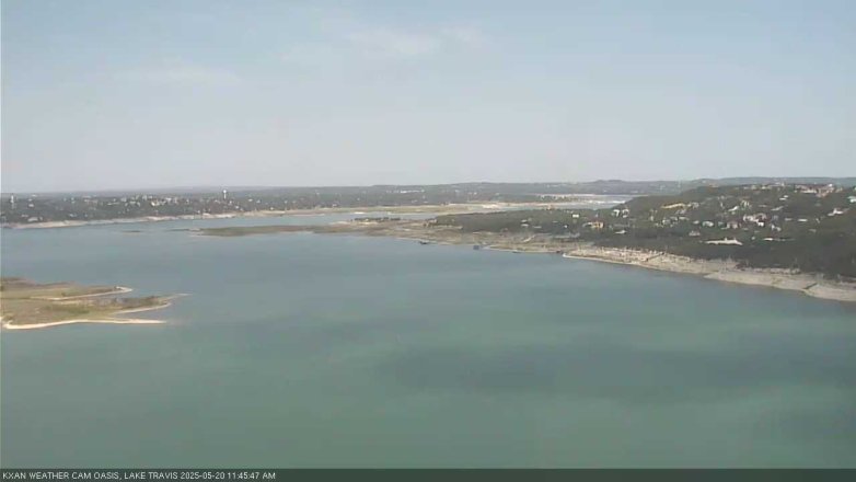 Lake Travis webcam, May 20, 2025 11:45 AM CT