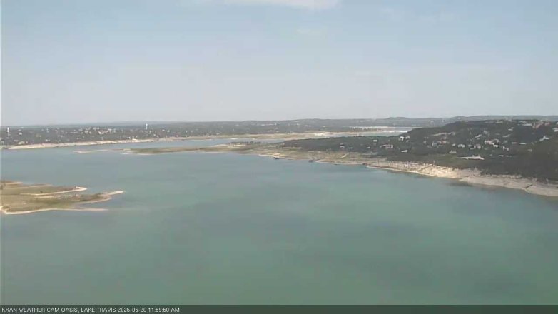 Lake Travis webcam, May 20, 2025 12:00 PM CT