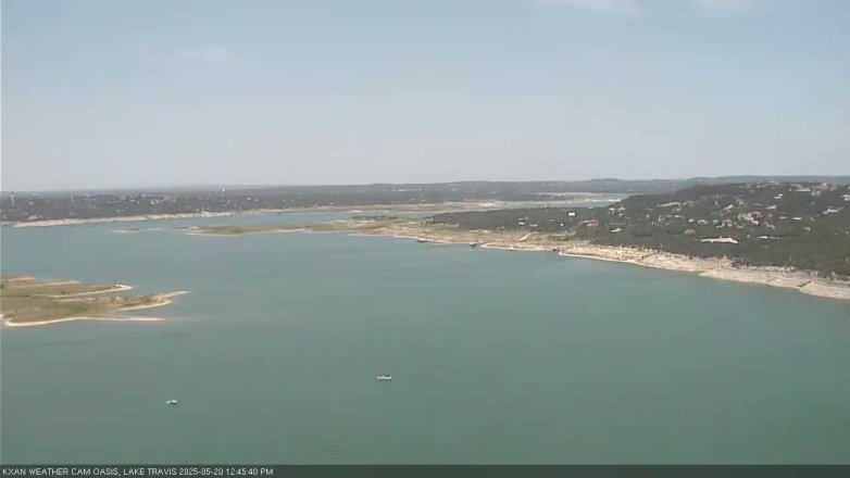 Lake Travis webcam, May 20, 2025 12:45 PM CT