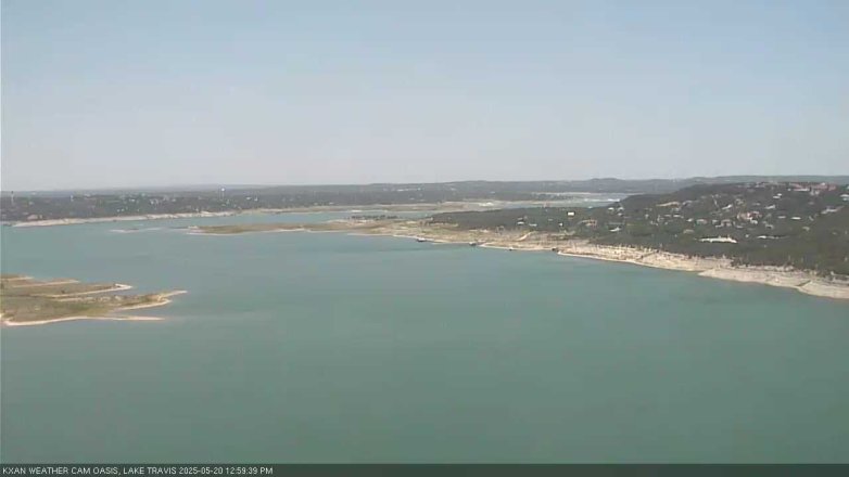 Lake Travis webcam, May 20, 2025 1:00 PM CT