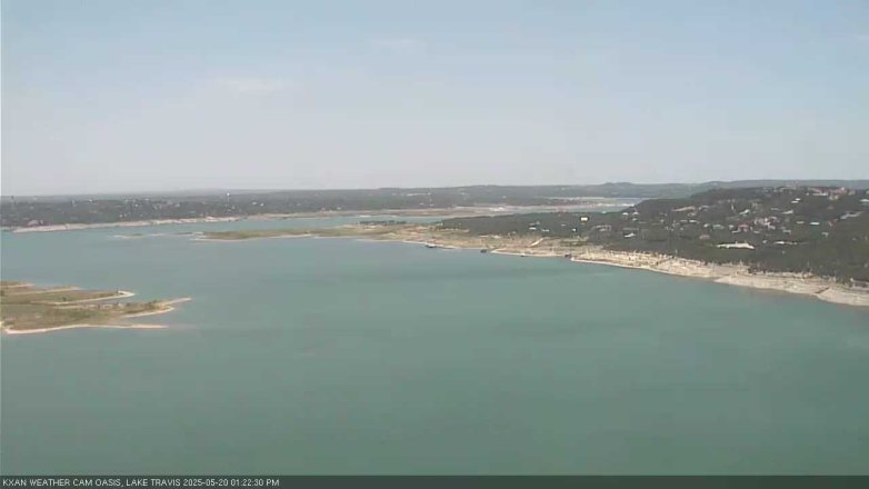 Lake Travis webcam, May 20, 2025 1:25 PM CT