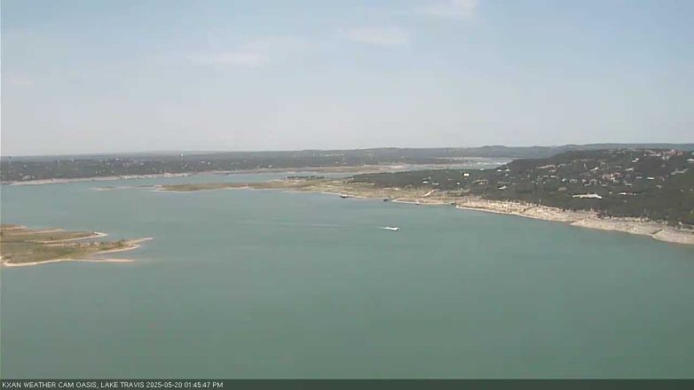 Lake Travis webcam, May 20, 2025 1:45 PM CT