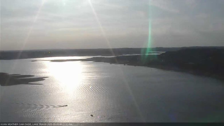 Lake Travis webcam, May 20, 2025 6:25 PM CT