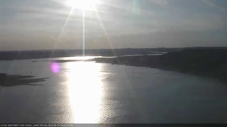 Lake Travis webcam, May 20, 2025 7:00 PM CT