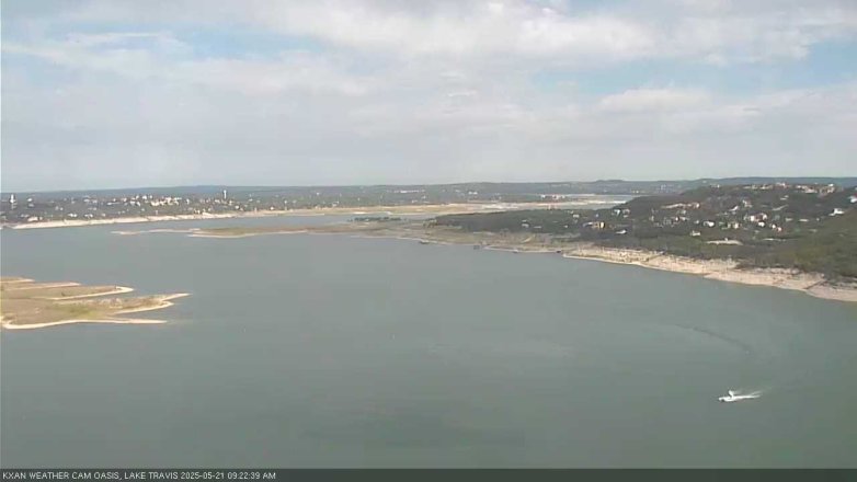 Lake Travis webcam, May 21, 2025 9:25 AM CT