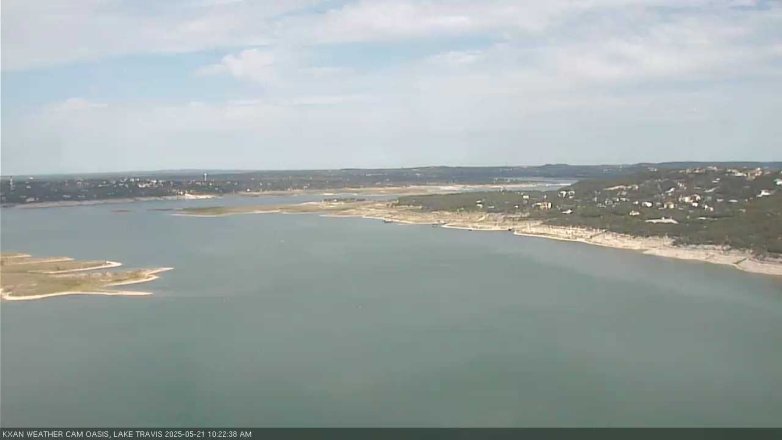 Lake Travis webcam, May 21, 2025 10:25 AM CT