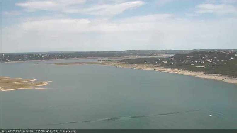 Lake Travis webcam, May 21, 2025 10:45 AM CT