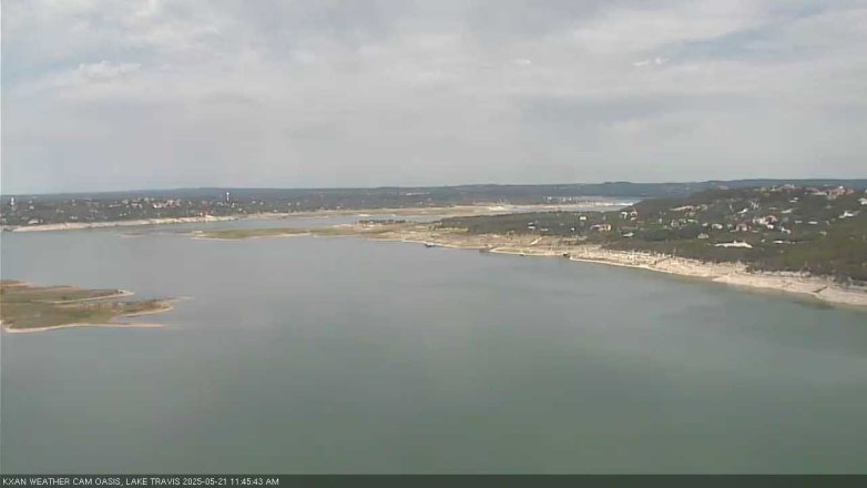 Lake Travis webcam, May 21, 2025 11:45 AM CT