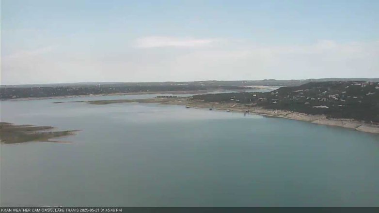 Lake Travis webcam, May 21, 2025 1:45 PM CT