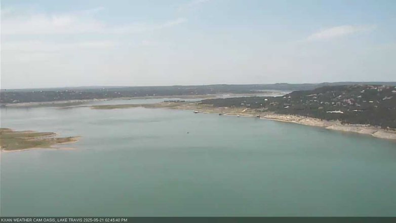 Lake Travis webcam, May 21, 2025 2:45 PM CT