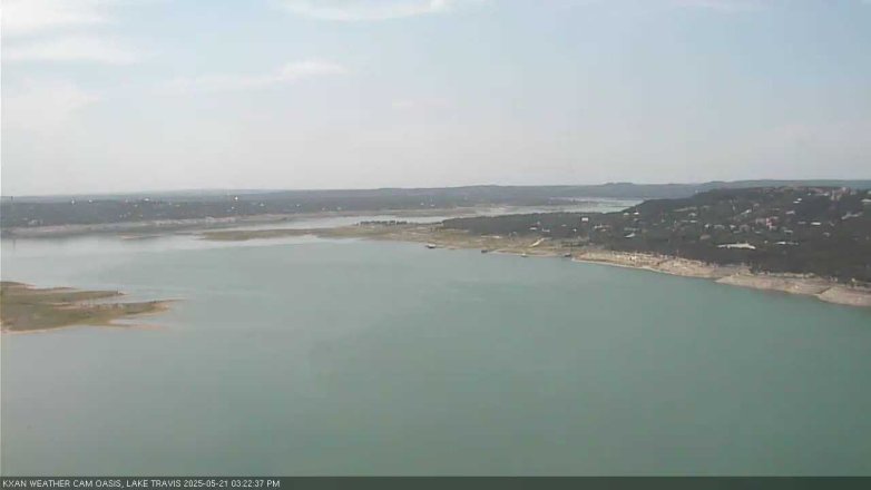 Lake Travis webcam, May 21, 2025 3:25 PM CT