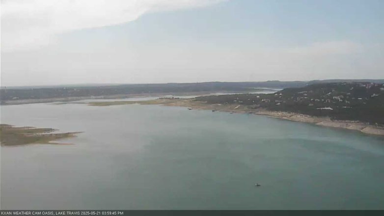 Lake Travis webcam, May 21, 2025 4:00 PM CT