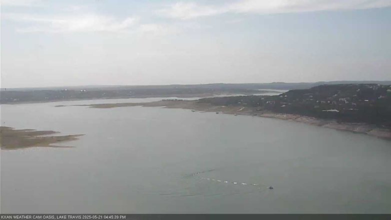 Lake Travis webcam, May 21, 2025 4:45 PM CT