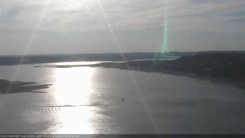 Lake Travis webcam, May 21, 2025 6:25 PM CT